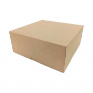 Коробка для кондитерских изделий 6000мл крафт размер 255*255*105мм