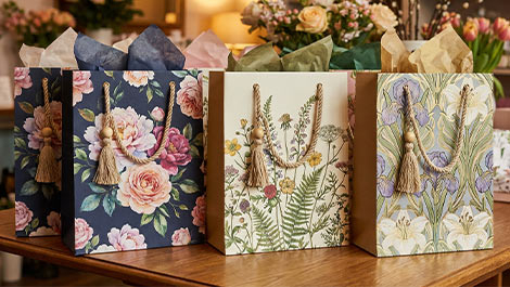 Подарочные люкс пакеты как стильный элемент упаковки