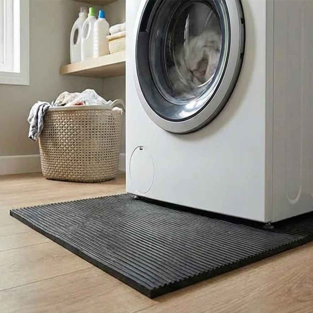 Антивибрационный коврик в постирочной