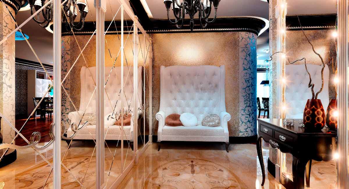 Прихожая в стиле Арт-деко Прихожая в стиле Арт-деко