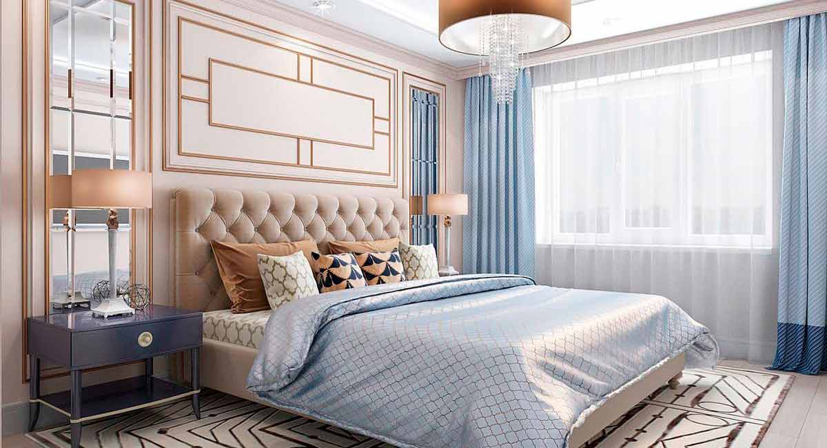 Спальня в стиле Арт-деко Спальня в стиле Арт-деко