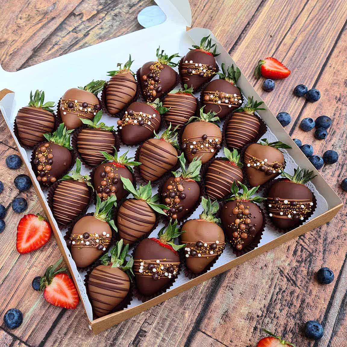 Клубника в молочном шоколаде Клубника в молочном шоколаде