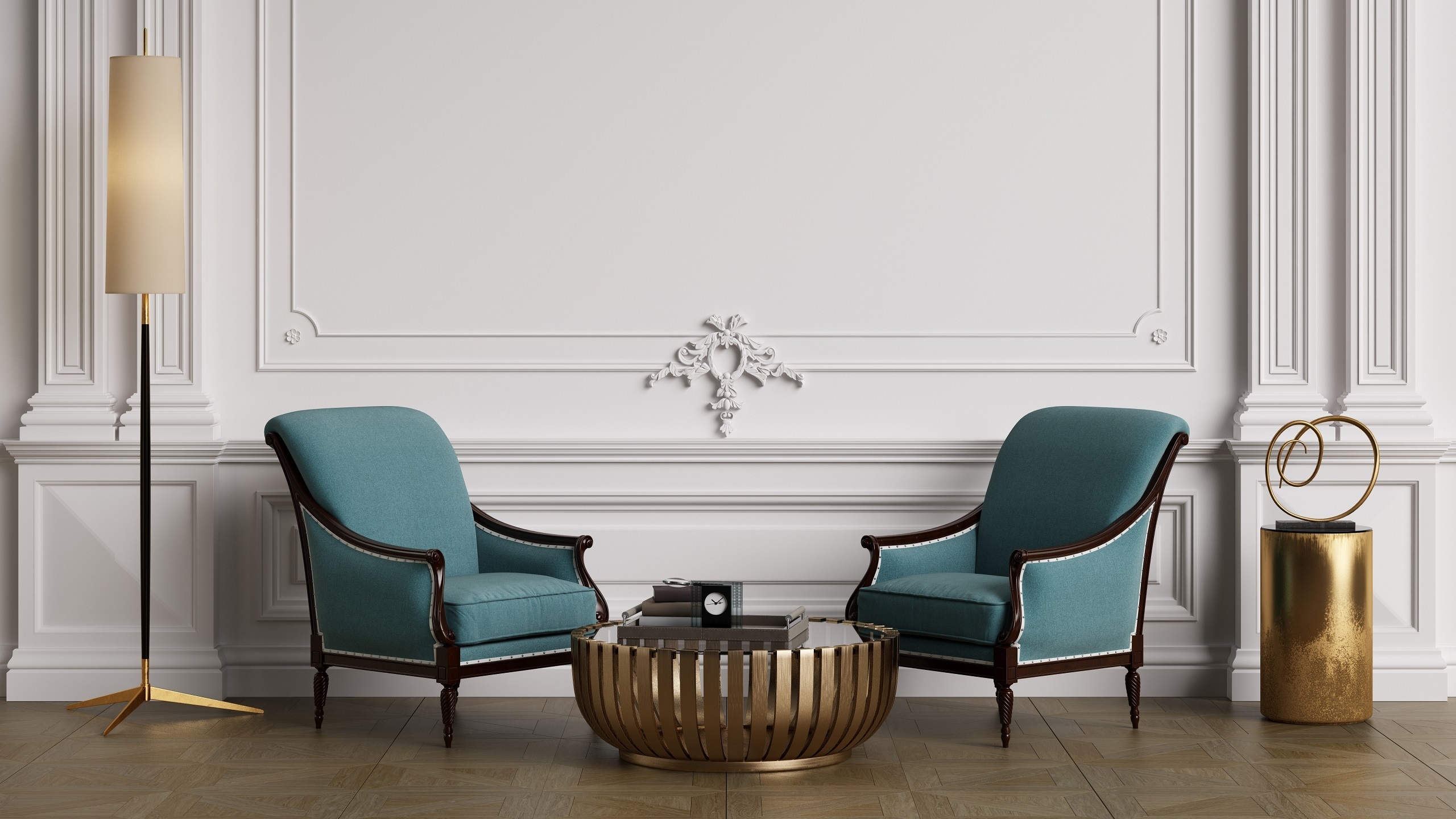 Материалы и отделка в классический стиле