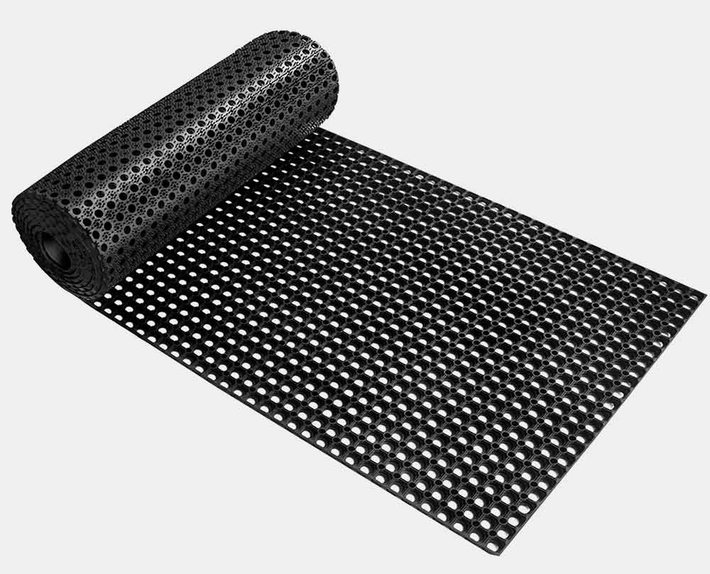 Резиновая ячеистая дорожка