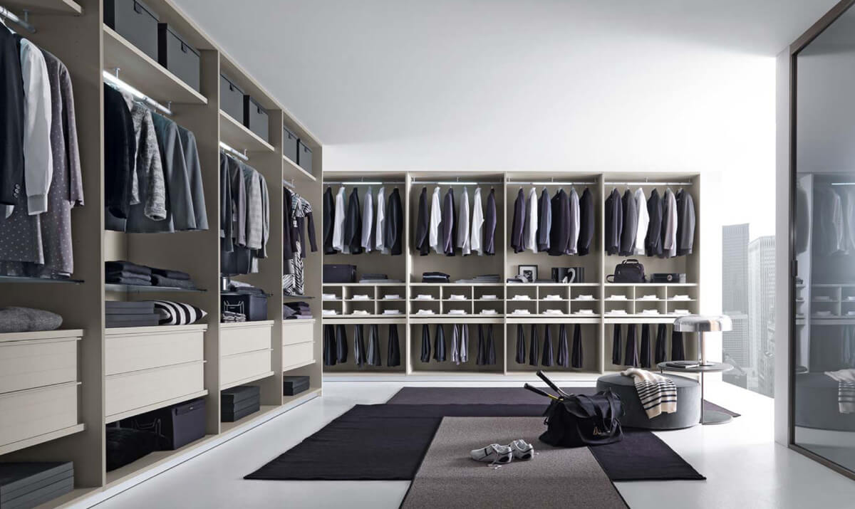 Современная гардеробная