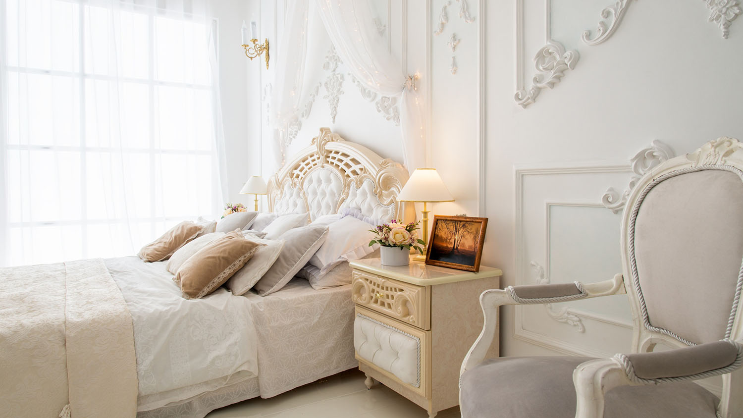 Спальня в классическом стиле