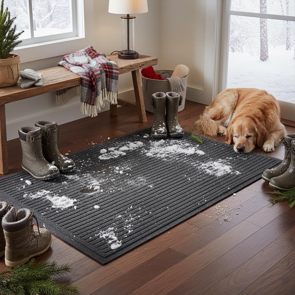 Влаговпитывающий коврик в прихожей