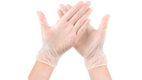 Применение виниловых перчаток