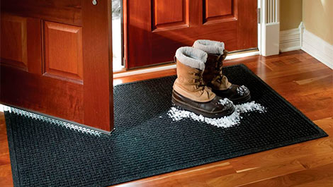 Грязезащитное покрытие зимой: сохранить чистоту и безопасность