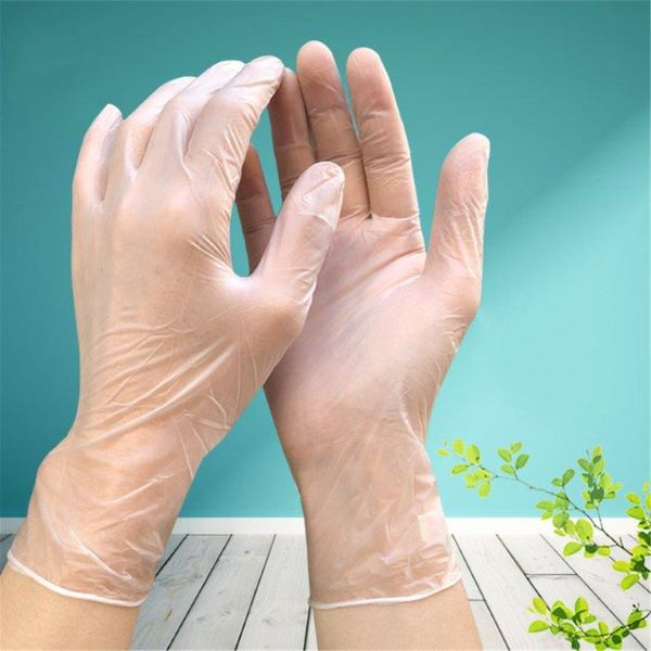 Перчатки виниловые