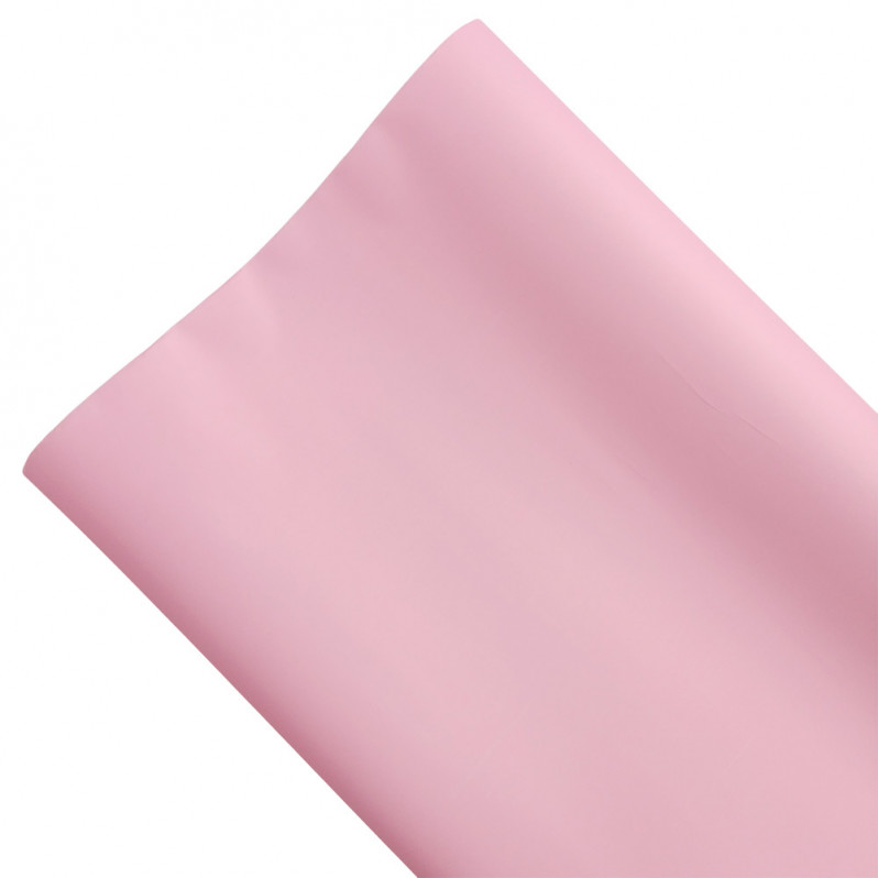 Пленка матовая нежно-розовая размер 57*57см 55мкм