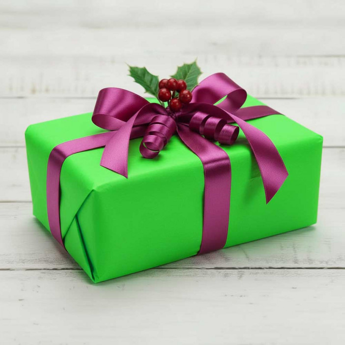 Бумага тишью в листах ФЛ ЗЕЛЕНАЯ размер 50см*66см  