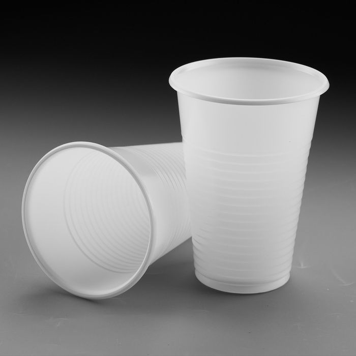 Стакан 200мл белый 100шт