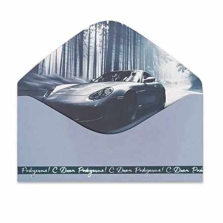 Конверт для денег Авто 8*16,5см арт 54040