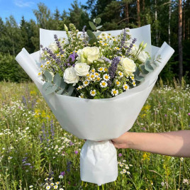 Пленка в рулоне Самая нужная пастельно-сиреневая размер 58см*10м 55мкм