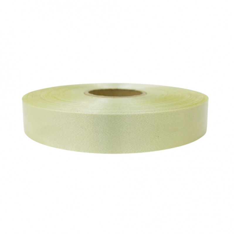 Лента простая полипропиленовая античный белый размер 2см*100м