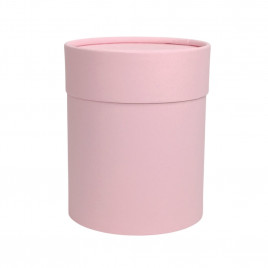 Коробка цилиндр однотонный мини размер 10*10см