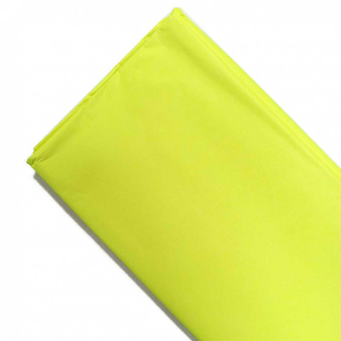 Бумага тишью в листах ФЛ ЖЕЛТАЯ размер 50см*66см 