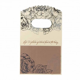 Пакет вырубной ПНД Розы 9*15см 45 мкм 50шт