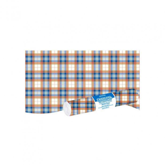 Скатерть одноразовая 120*160см в рулоне 5шт Ланч