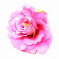 Цветок Роза розовая D-10см