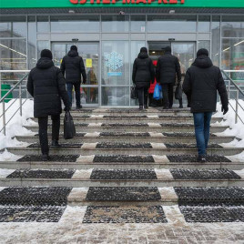 Коврик грязезащитный дорожка Sunstep 1*10м 1,6см