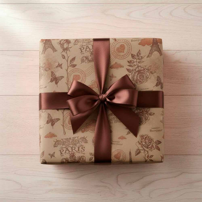 Бумага крафт лист Париж размер 70*100см