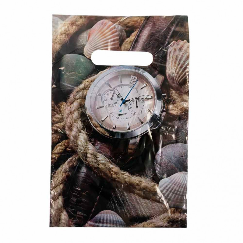 Пакет вырубной ПВД Мужские часы 20*30см 35 мкм 100шт