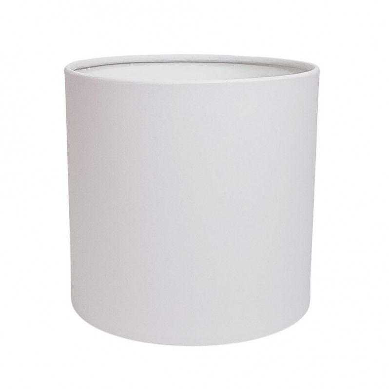 Коробка цилиндр однотонный фиолетовая в 3-х размерах