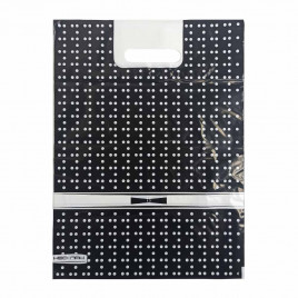 Пакет с вырубной ручкой Точки 31*40см 60мкм 50шт