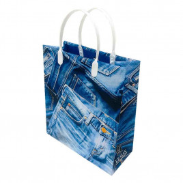 Пакет сумка размер 23*26см Джинсы