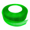 Лента органза зеленая размер 2,5см*50м