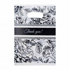 Пакет вырубной ПНД Спасибо 20*30см 45 мкм 100шт