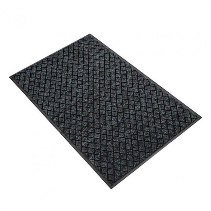 Коврик влаговпитывающий Галант 90*150см серый