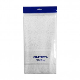 Скатерть одноразовая 120*180см Цветы