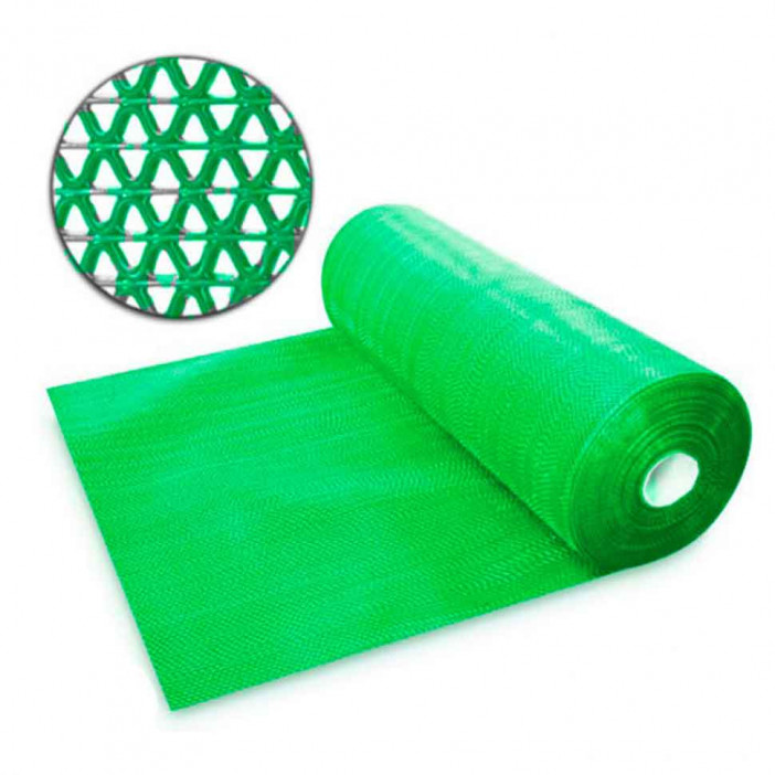 Коврик-дорожка против скольжения ZIG-ZAG 0,9*12м зеленый