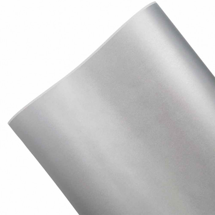 Бумага крафт в рулоне серебро размер 70см*10м 70гр/м2