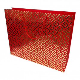Пакет ЛЮКС Орнамент размер 50*40*15см