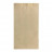 Пакет бумажный крафт полоса с плоским дном 40г/м2 размер 25*14*6см уп 10шт