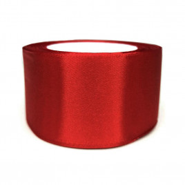 Лента атласная красная размер 5см*23м