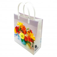 Пакет сумка размер 23*26см Букет цветов