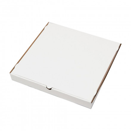 Коробка для пирога белая размер 420*420*40мм