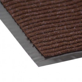Коврик влаговпитывающий ребристый Sunstep 100*200см коричневый