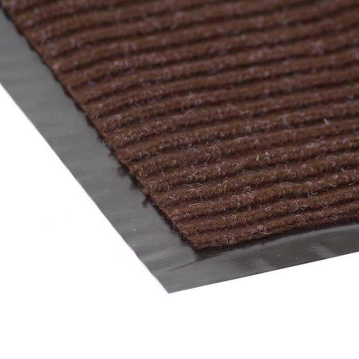 Коврик влаговпитывающий ребристый Sunstep 100*200см коричневый