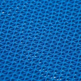Коврик-дорожка против скольжения ZIG-ZAG 0,9*12м синий