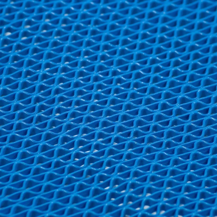 Коврик-дорожка против скольжения ZIG-ZAG 0,9*12м синий