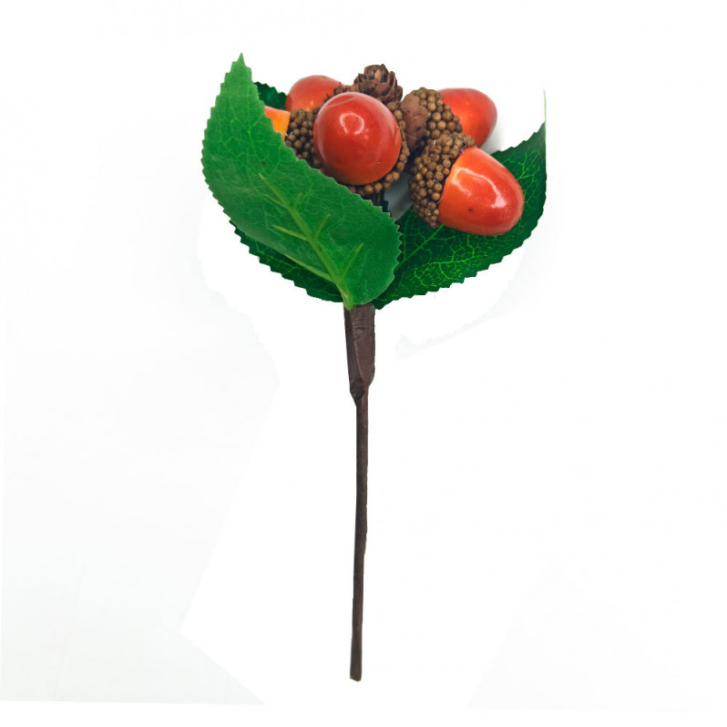 Желуди с шишками размер 15*8см