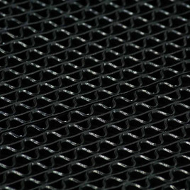 Коврик-дорожка против скольжения ZIG-ZAG 0,9*12м черный