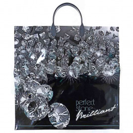 Пакет с пластмассовыми ручками 36*40см Brilliant 10шт