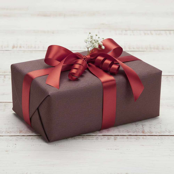 Бумага гофрированная СЕРО-КОРИЧНЕВАЯ 614 180гр 